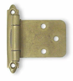 Amerock Extended Wing (relocates Holes) Variable Overlay Single Hinge HAM-CM7640-BB