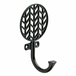Liberty 5" Chevron Hook Flat Black