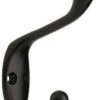 Liberty 3" Heavy Duty Flat Black Coat And Hat Hook -Liberty Sale flat black coat and hat hook 5 45926.1660077116