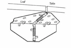Flip Flop Table Hinge - Leaf Support - Brass 11 Flip Flop Table Hinge - Leaf Support - Brass -Liberty Sale flip flop table hinge leaf support brass 5 84738.1659465955