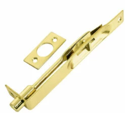 Amerock Flush Mounted Door Bolt - 6" - Solid Brass AM-102800499