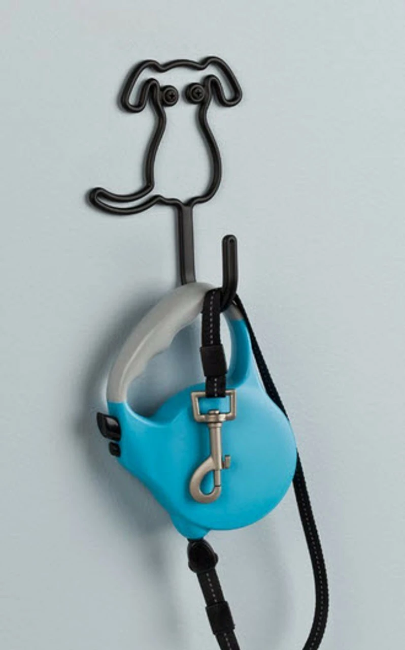 Franklin Brass Dog Shaped Wall Hook In Flat Black FBWDOG-FB-C 4 Franklin Brass Dog Shaped Wall Hook In Flat Black FBWDOG-FB-C - Image 2