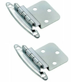 Liberty Free Swing 3/8" Inset/Offset Chrome Hinge Pair (H00930V-CHR-07)