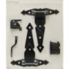Liberty Decorative Garden Gate, Patio Or Shed Door Hinge & Lock Set LQ-B18900G-BL-U -Liberty Sale garden gate patio or shed door hinge lock set lq b18900g bl u 2 85590.1659383338