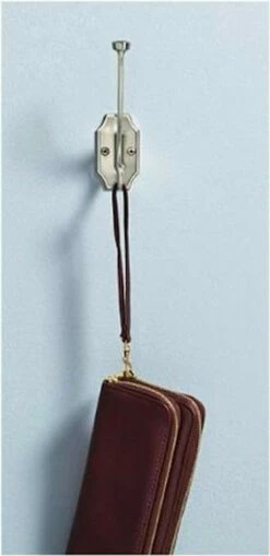 Brainerd Satin Nickel Graceful Hook 6" B37314J-SN-C -Liberty Sale graceful coat and hat hook 11 14994.1660144765