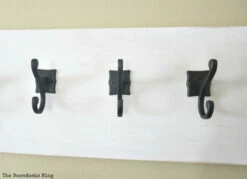 Brainerd Double Scroll Hook, Tumbled Dark Gunmetal LQ-111444 -Liberty Sale gunmetal scroll hooks 1 12926.1660077177