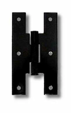 Liberty "H" Hinge Single Black 3" For Flush Doors DL-H530-3-MBK