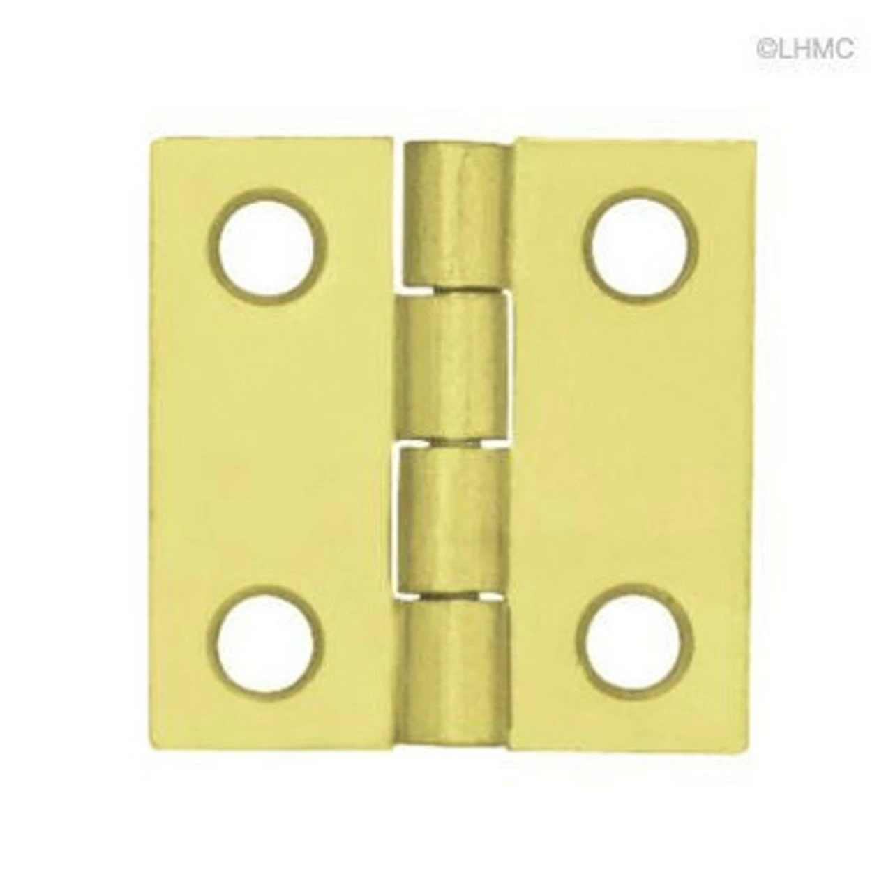 (100-Pairs) 1" Square Butt Hinge Brass Plated Pair Loose Pin 3 (100-Pairs) 1" Square Butt Hinge Brass Plated Pair Loose Pin