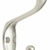 Liberty Heavy Duty 3 3/4" Two Prong Coat Hook - Satin Nickel L-B42302J-SN-C -Liberty Sale heavy duty 3 3 4 two prong coat hook satin nickel l b42302j sn c 11 34123.1660144693