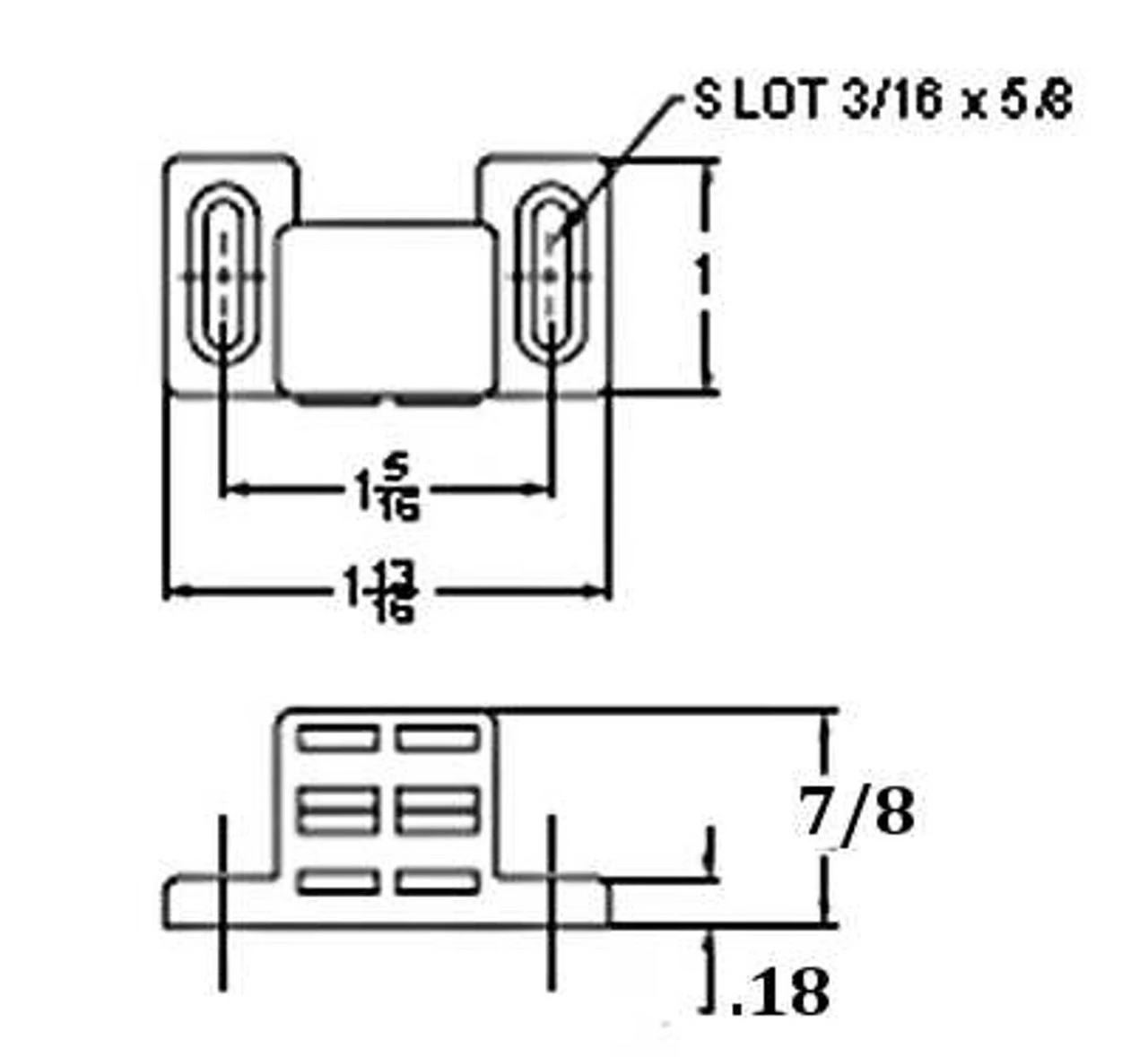 Liberty Heavy Duty Brown Magnetic Catch - No Strike - 1 3/4" 4 Liberty Heavy Duty Brown Magnetic Catch - No Strike - 1 3/4" - Image 2