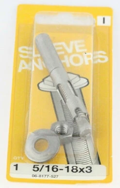 Hillman Heavy Duty Sleeve Anchor - All Purpose - 5/16-18x3 H-06-8177-527