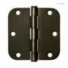 Liberty Door Hinge 3-1/2" - 5/8" Radius Round Corner (484-045)
