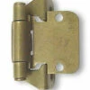 Amerock Hinge Single 1/4" Overlay Antique Brass Semi-Wrap HAM-LD7563-BB -Liberty Sale hinge single 1 4 overlay antique brass semi wrap ham ld7563 bb 2 48100.1659450608