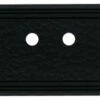 Liberty Horizontal Textured Backplate - Mission Black - 3 1/4" -Liberty Sale horizontal textured backplate mission black 3 1 4 2 23074.1659989478