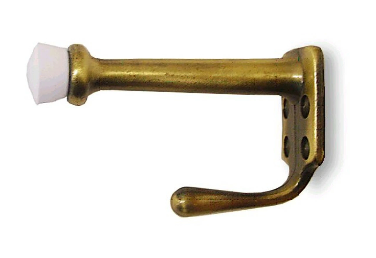 Amerock Ingenious Behind The Door Stop With Coat Hook AM-BP3461-AE 3 Amerock Ingenious Behind The Door Stop With Coat Hook AM-BP3461-AE