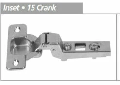 Liberty Inset Concealed Hinge - 110 Degree -Easy Clip - L-H71025-NP-A