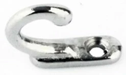 (10 Pack) Jewelry Box Hook Or Key Hanger With Screw Chrome