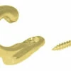 (10 Pack) Jewelry Box Hook Or Key Hanger With Screw Polished Brass -Liberty Sale jewelry box hook or key hanger with screw polished brass 2 42117.1660139320