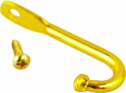 Jewelry Box Necklace Hook - Gold Finish - 3mm (25 PER BAG)