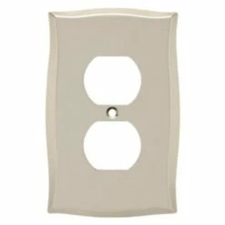 Liberty Llylah Duplex Switch Plate - Vintage Nickel (144044)