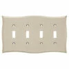Liberty Llylah Quad Switch Plate - Vintage Nickel (144042) -Liberty Sale llylah quad switch plate vintage nickel 144042 2 54998.1661957016