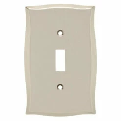 Liberty Llylah Single Switch Plate - Vintage Nickel (144045)