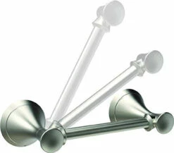 Liberty Carlisle Pivoting Toilet Paper Holder Brushed Nickel