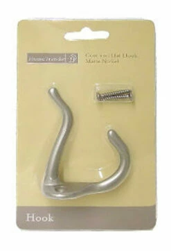 Liberty Matte Nickel 3" Coat And Hat Hook L-B42102W-MN-U