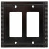 Mission Soft Iron Double Decorator Wall Plate W32748-SI-U662671 -Liberty Sale mission soft iron double decorator wall plate w32748 si u662671 2 25326.1661957474