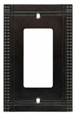 Liberty Soft Iron Single Decorator Wall Plate 662668