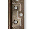 Non-mortise Large 5 Hole Hinge - Finial Tip - Antique Copper - 2-1/2" H531AC-2-5 -Liberty Sale non mortise large 5 hole hinge finial tip antique copper 2 1 2 1 30129.1659384411
