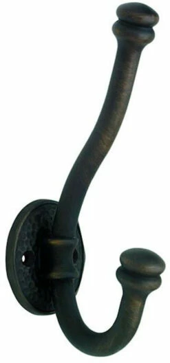 Franklin Brass - Jumbo Hammered Hook - Oil Rubbed Bronze - 171572