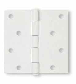 Liberty Off-White 4" X 4" Square Corner Hinge LQ-HN0009C-W-C