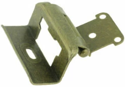 Liberty Pair 1/2" Overlay - Full Wraparound Hinge For 3/4" Frame - Antique Brass H01925C-AB-O