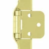 Liberty Pair 1/2" Overlay - Partial Wraparound Hinge - Brass LQ-H01915C-BP-O 2 Liberty Pair 1/2" Overlay - Partial Wraparound Hinge - Brass LQ-H01915C-BP-O -Liberty Sale pair 1 2 overlay partial wraparound hinge brass lq h01915c bp o 1 00407.1659450576