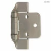 Liberty Pair 1/2" Overlay Semi-Wrap Satin Nickel Hinges L-H01915C-SN-O 2 Liberty Pair 1/2" Overlay Semi-Wrap Satin Nickel Hinges L-H01915C-SN-O -Liberty Sale pair 1 2 overlay semi wrap satin nickel hinges l h01915c sn o 2 58509.1659450461