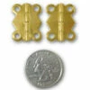 Pair (2) Brass Decorative Small Box Hinges 24X19mm -Liberty Sale pair 2 brass decorative small box hinges 24x19mm 2 14742.1659383163