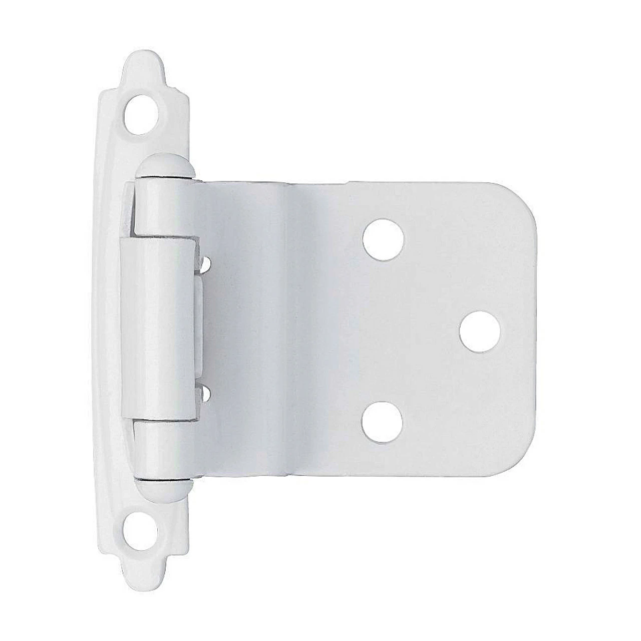 Liberty Pair 3/8" Inset /Offset Bright White Self Closing Hinges L-H0104AC-W-02 3 Liberty Pair 3/8" Inset /Offset Bright White Self Closing Hinges L-H0104AC-W-02