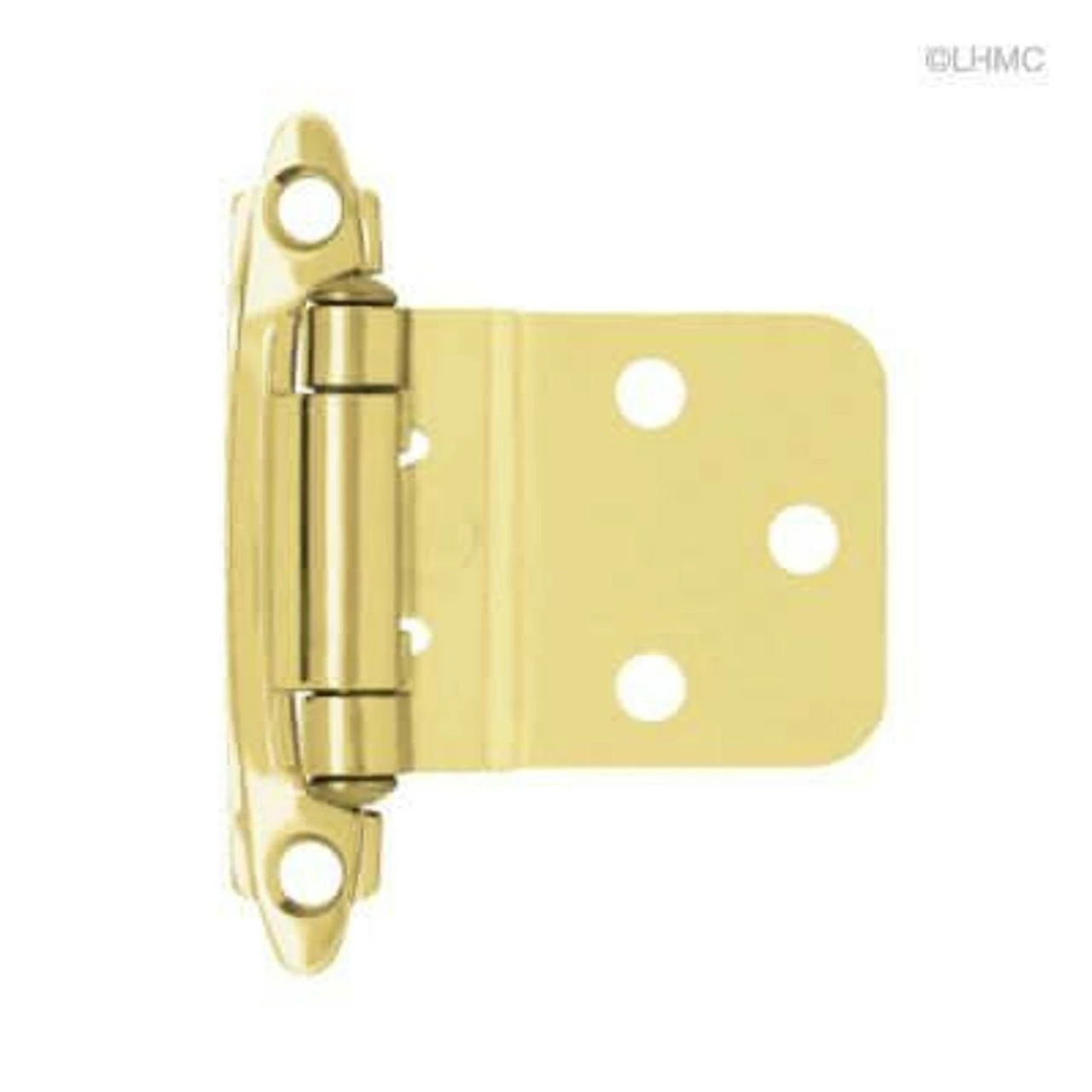 Liberty Pair 3/8" Inset/Offset Self Closing Brass Plated L-H0104AC-BP-O 3 Liberty Pair 3/8" Inset/Offset Self Closing Brass Plated L-H0104AC-BP-O