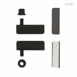 Liberty Glass Door Hinge Set W/ Spacers (Pair)