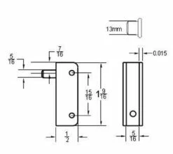 Liberty Glass Door Hinge Set W/ Spacers (Pair) -Liberty Sale pair black glass door hinge set with spacers l h1691a bl c 5 98441.1640029738