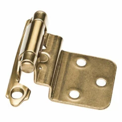 Liberty Pair 3/8" Inset, Self Closing Hinge - Champagne Bronze H0104AV-CZ-CP -Liberty Sale pair champagne bronze hinges 1 57730.1658349904