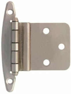 Liberty Pair Free Swing 3/8" Inset Hinges - Satin Nickel H00930C-SN-O