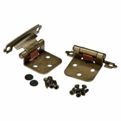 Liberty Pair Of Self-Closing-Variable Overlay-Hinge - Antique Brass 119148 -Liberty Sale pair of self closing variable overlay hinge antique brass 119148 14 17031.1659452411