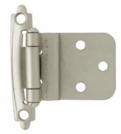 Liberty Pair Offset 3/8" Satin Nickel Hinge Self Closing L-H0104AC-SN-O2