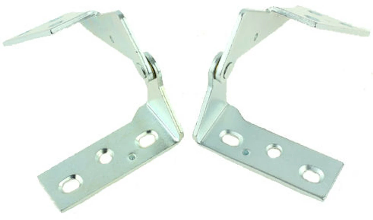 Amerock Pair (Left & Right) Overlay Pivot Hinges For 3/4" Cabinets 5 Amerock Pair (Left & Right) Overlay Pivot Hinges For 3/4" Cabinets - Image 3