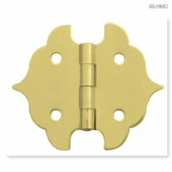 Liberty Pair Small Solid Brass Jewel Box Hinge 1-1/8"X1-1/4" - 2 Per Pkg L-20721-1XC