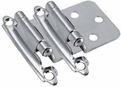 Liberty Pair Variable Overlay Chrome Hinge Self Closing L-H0103AV-CHR-O