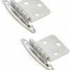 (Pair) Variable Overlay Hinge - Free Swing - Chrome H521-CHR -Liberty Sale pair variable overlay hinge free swing chrome 5 85672.1659385582