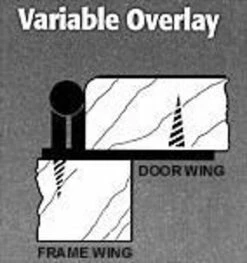 Liberty Pair Variable Overlay Matte Chrome Hinge Self Closing L-H0103AC-MC-O -Liberty Sale pair variable overlay matte chrome hinge self closing l h0103ac mc o 3 75057.1659451135